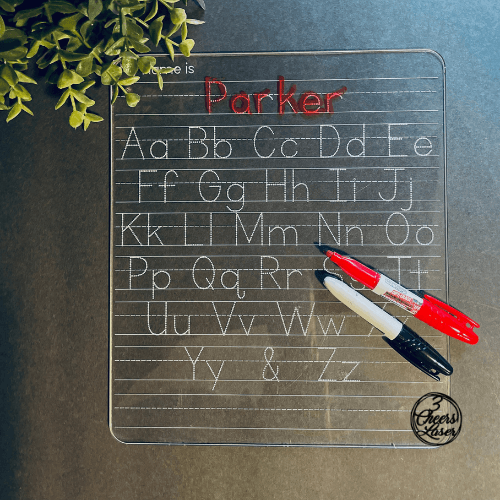 Reusable Acrylic Dry Erase Tracing Boards