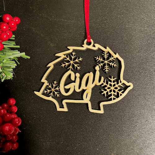 Christmas Ornament - Small Pet Buddy Snowflake