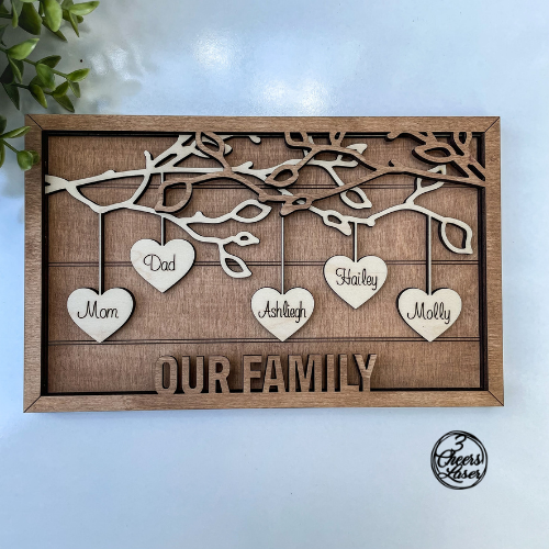 Family Tree Heart Sign