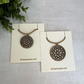 Wood Laser Cut Necklace - Circle of Strength