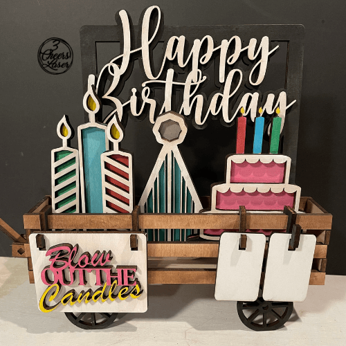 Shelf Sitter - Happy Birthday Theme