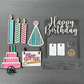 Shelf Sitter - Happy Birthday Theme