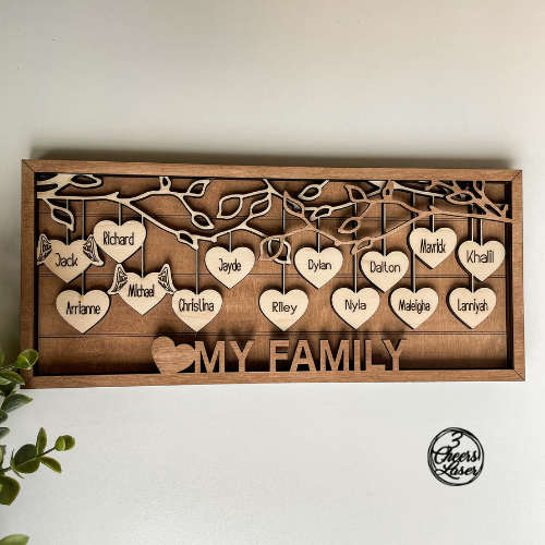 Family Tree Heart Sign